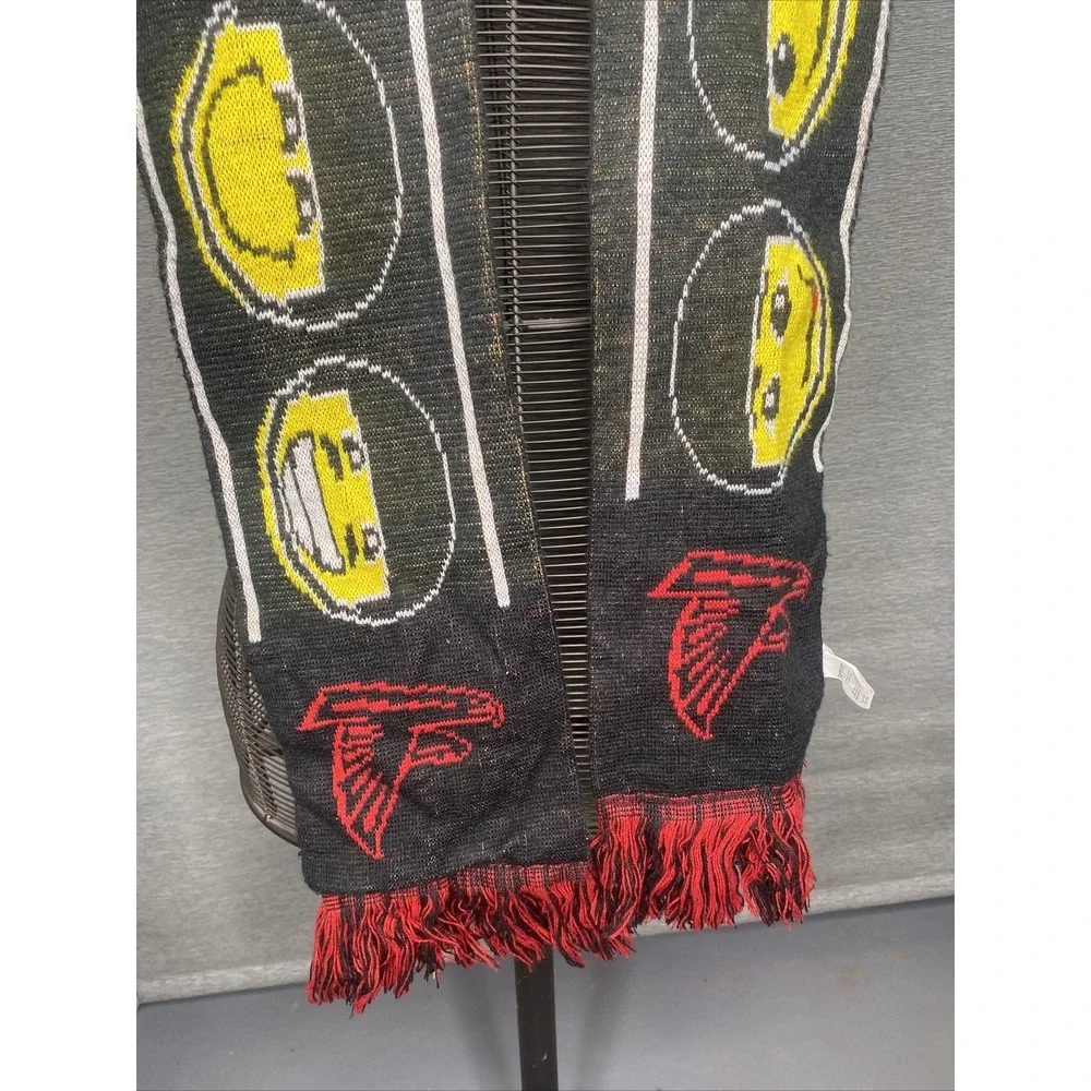 Forever Collectibles Atlanta Falcons Scarf Nfl Football Acrylic with Emojis‎